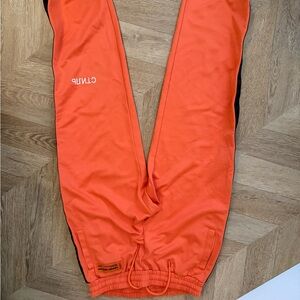 Heron Preston Orange Sweatpants
